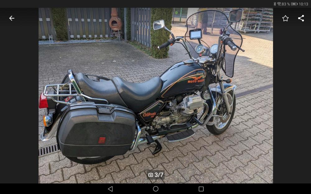 Motorrad verkaufen Moto Guzzi California 3 Ankauf